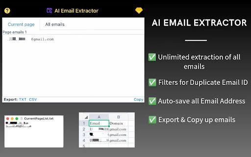 AI Email Extractor - Google Plugin