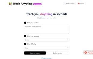 Teach Anything