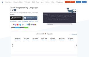 V (programming language)