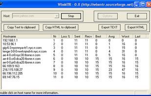 WinMTR