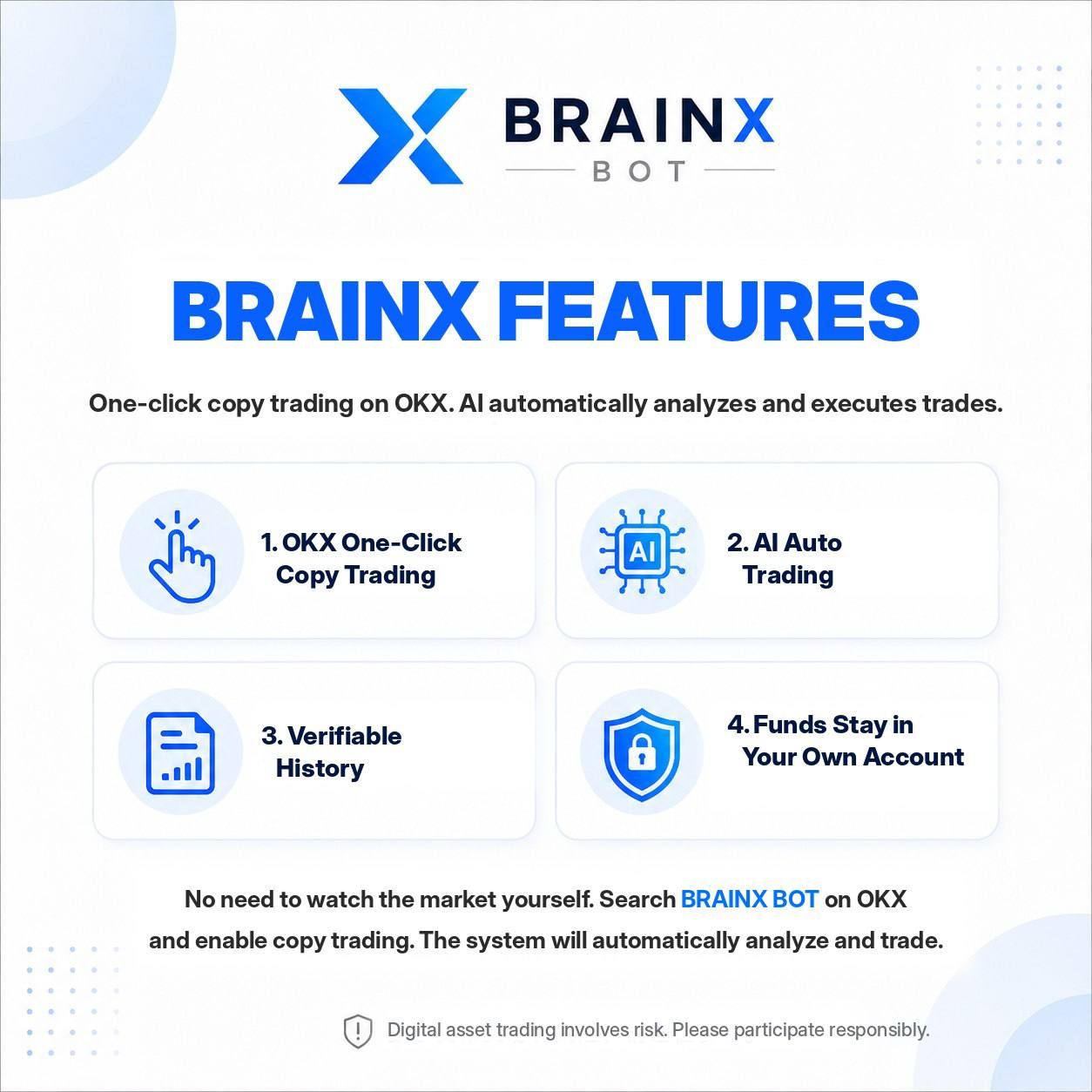 BRAINX AI 加密货币量化交易机器人