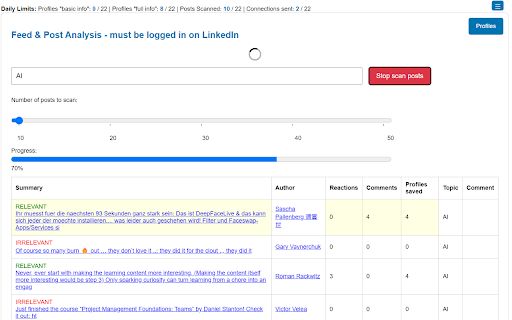 LinkedIn Helper - Google Plugin