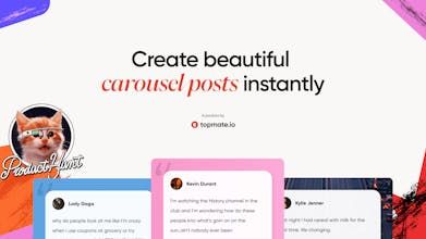 Beautiful LinkedIn Carousel Generator