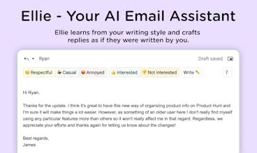 Ellie - Your AI Email Assistant