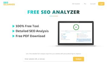 Free Website SEO Scanner Tool