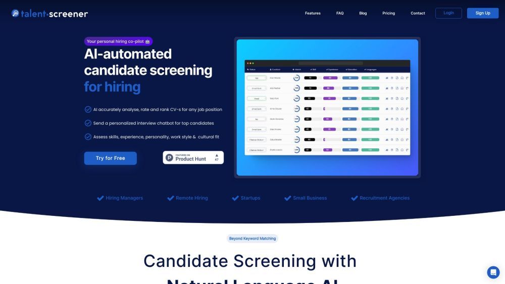 Talent Screener